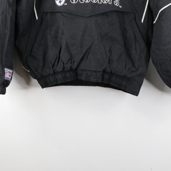 Vintage Starter Pittsburgh Steelers Hooded Jacket - Picture 3 of 12